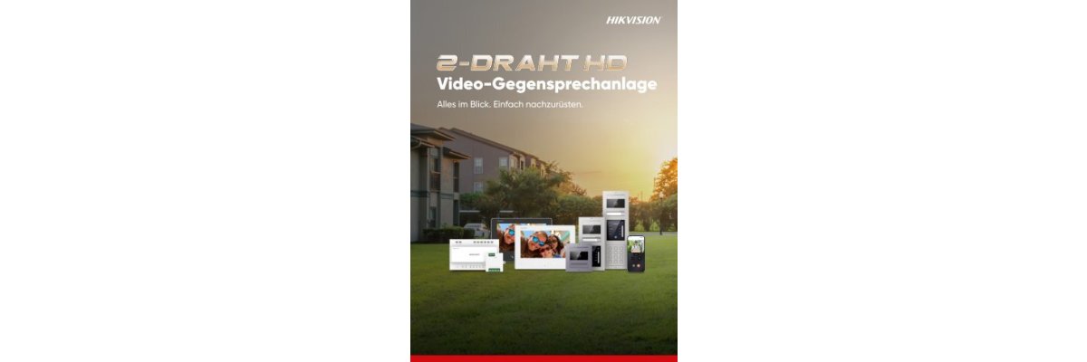 2-Draht HD HIKVISION  Video-Gegensprechanlage Information - 2-Draht HD HIKVISION  Video-Gegensprechanlage Information