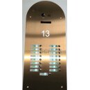 Front Spezial S17 Tasten  Sonder mit Radius gold