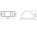 Hutschienen-Netzteil PS4 PC30-12-2  f. Türöffner (DIN-Rail) Verbrauch (StandBy) 0.3 W 12 V/DC 2.A 24 W