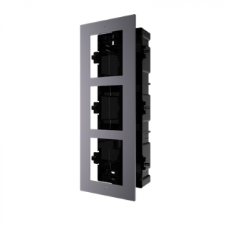DS-KD-ACF3  Front & Unterputz Einbaurahmen 3-fach HIKVISION
