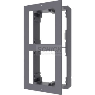 DS-KD-ACW2 Front & Aufputz Einbaurahmen 2-fach HIKVISION