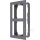 DS-KD-ACW2 Front & Aufputz Einbaurahmen 2-fach HIKVISION