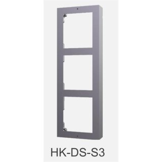 DS-KD-ACW3 Front & Aufputz Einbaurahmen 3-fach HIKVISION