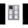 2 Draht IP Video Türklingel  HIKVISION 2 Megapixel 31 x  Klingeltaste/UP /3er
