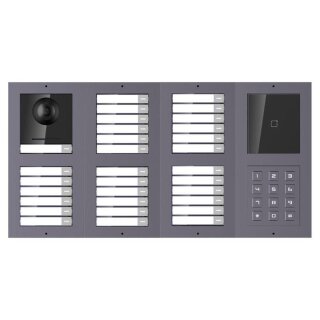 2 Draht IP Video Türklingel  HIKVISION 2 Megapixel 31 x  Klingeltaste / ID /KP/AP /2er