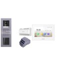 Komplettset 2 Draht IP Video Türklingel  HIKVISION 2...