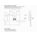 leabox   RAL 7016 ANTHRAZITGRAU 10WE Türelement Einbau