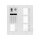 DT821 Video Türsprechanlage 13x Klingeltaste  Mechanical Keypad Modul f. Türöffner & Anwahl Monitor / Dot-Matrix display Modul für Aktionsanzeige & RFID Türöffner