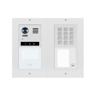 DT821 Video Türsprechanlage 1-Familienhaus Mechanical Keypad Modul /Dot-Matrix display Modul mit RFID Kartenleser f. Türöffner