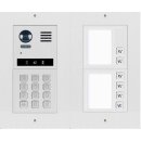 DT821 Video Türsprechanlage 6x Klingeltaste  Mechanical Keypad Modul für Türöffnersteuerung und Wohnungsanwahl (unterputz)