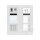 DT821 Video Türsprechanlage 7x Klingeltaste Mechanical Keypad Modul für Türöffner & Wohnungsanwahl / Dot-Matrix display Modul  f. Aktionsanzeigen und RFID Karten Türöffner