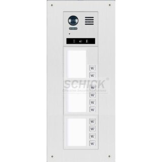 Sonderstation DT821S/M10  Video Türsprechanlage 10x Klingeltaste Edelstahl