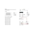 R21/K8 Tasten Converter zum auflegen externer Klingeltasten (Briefkasten Sprechanlagen)