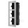 DS-KD-ACF3/S  Front & Unterputz Einbaurahmen 3-fach Steel 304  HIKVISION
