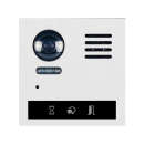 Set m. Sprechanlagen Monitor MB837 4 3" Sensortouch &  DT821-T5 DT821/3x1-F/T5 m. 5" Glas TFT All- in-One Modul Touchscreen (Namenwahl Keypad & RFID Kartenleser ) Unterputz 2 Monitore