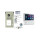 DSB1207/ID/S1 Türsprechanlage mit RFID Türöffner 1x Klingeltaste Aufputz Einfamilienhaus Türsprechanlage mit MB871 Sprechstelle kapazitiver  Touch 7" 1 Monitor