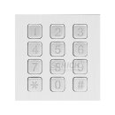 DT821/FP/MK/S1-4 S Video Türsprechanlage Mechanical Keypad Modul und Fingerprint für Türöffner Regenschutz Aufputz 4Tasten