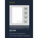 DT821/FP/MK/S1-4 S Video Türsprechanlage Mechanical Keypad Modul und Fingerprint für Türöffner Regenschutz Aufputz 4Tasten