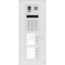 DT821 Video Türsprechanlage 170° Kamera 2 MP MK Code Modul 7 Sensorklingeltasten