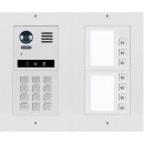 DT821 Video Türsprechanlage 7x Klingeltaste  Mechanical Keypad Modul für Türöffnersteuerung und Wohnungsanwahl