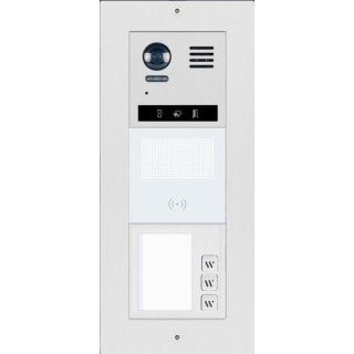 DT821/DR/M3 Video Türsprechanlage 3-Familienhaus   Dot-Matrix display Modul mit RFID Kartenleser f. Türöffner