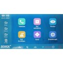 Aufputz Video Türsprechanlage mit APP & WiFi DSB1207/ID/S1 170° 2Mpx  + RFID-Türöffner  + WBM870 IPS BUS WIFI Sprechanlagen Monitor mit Bild/  7" Touch