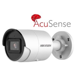 Hikvision 4Mp AcuSense Bullet DarkFighter Microfono Wdr IP67 DS-2CD2046G2-IU