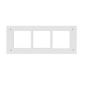 DT821/h Video Türsprechanlage Aussenstation 3er horizontal 2 xTaste DR RFID Leser