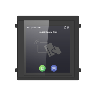 DS-KD-TDM Touch-Display-Modul Mifare-Kartenleser / PIN Code / Namenlisten Menü
