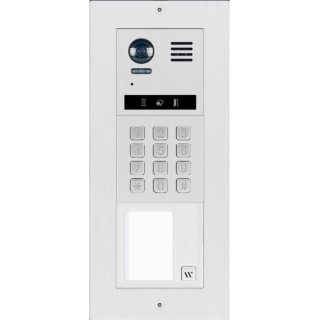 DT821 Aufputz Video Türsprechanlage Video Türsprechanlage 1-Familienhaus   Mechanical Keypad Modul für Türöffner und Wohnungsanwahl