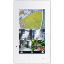 Aufputz m. Regenschutz Sprechanlagen WBM870-IPS Gen2 IPS Touchscreen BUS WIFI Sprechanlagen Monitor Videospeicher 7" Touch, APP, IP Kameras & Video Türsprechanlage 1x Klingeltaste