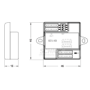 821-K8 Tasten Converter zum auflegen externer...