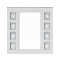 DT821/M8  Klingeltastenmodul doppelt 2x4 für DT821...