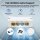 4 Port 100/1000M POE Extender Gigabit Netzwerk Switch Repeater IEEE802.3af/at Plug&Play für PoE Switch NVR IP Kamera AP