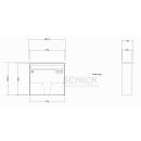 Briefkasten Bauteil 5 EFH x7