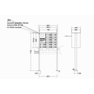 BT6 14WE freistehend DB703 AP AE30257750122 DP/Axal