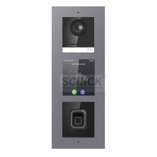 2 Draht IP Video Türklingel  HIKVISION Unterputz Touchscreen namensliste/ RFID Code /Fingerprint