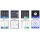 2 Draht IP Video Türklingel  Aufputz HIKVISION  Touchscreen namensliste/ RFID / Code Fingerprint
