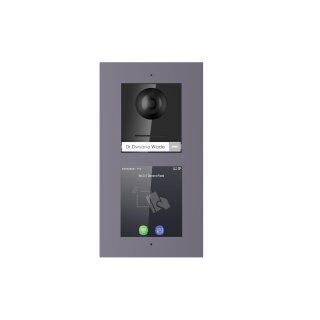 2 Draht IP Video Türklingel Unterputz HIKVISION  Touchscreen Namensliste/ RFID / Code