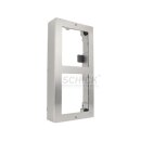 2 Draht IP Video Türklingel Aufputz Steel HIKVISION  Touchscreen Namensliste/ RFID / Code