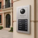 2 Draht IP Video Türklingel Unterputz Steel HIKVISION  Touchscreen Namensliste/ RFID / Code