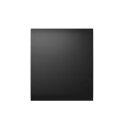 Ajax CenterButton (1-gang) horizontal (Cover) black