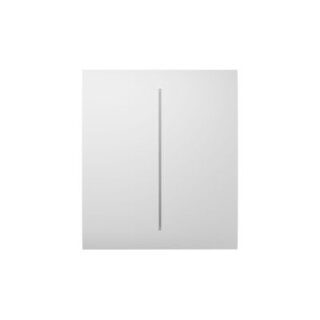 Ajax CenterButton (2-gang) horizontal (Cover) white