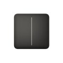 Ajax SoloButton (2-gang) horizontal black (Cover)