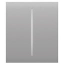 Ajax CenterButton (2-gang) vertical fog (Cover)