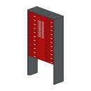 Standbriefkasten 42.22 mit Videosprechanlagen Vorbereitung