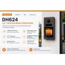 DH624/ID/KP HD 2 Draht IP  1080P 2Mpx System 3,5" Touch, Code, RFID