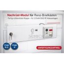 Renz Briefkasten-Klappe 370×110 RAL9016 für...