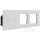 A-LST228-KIT-2L/2G-W Set mit dreifachem panel und schalter  2-Wege WiFi