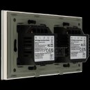 A-LST157-KIT-3L/3L-W Set mit doppeltem panel und schalter